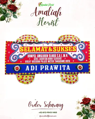 Karangan Bunga Ucapan Selamat di Selok Awar - Awar