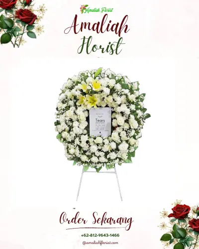Krans Bunga Duka Cita di Selok Awar - Awar